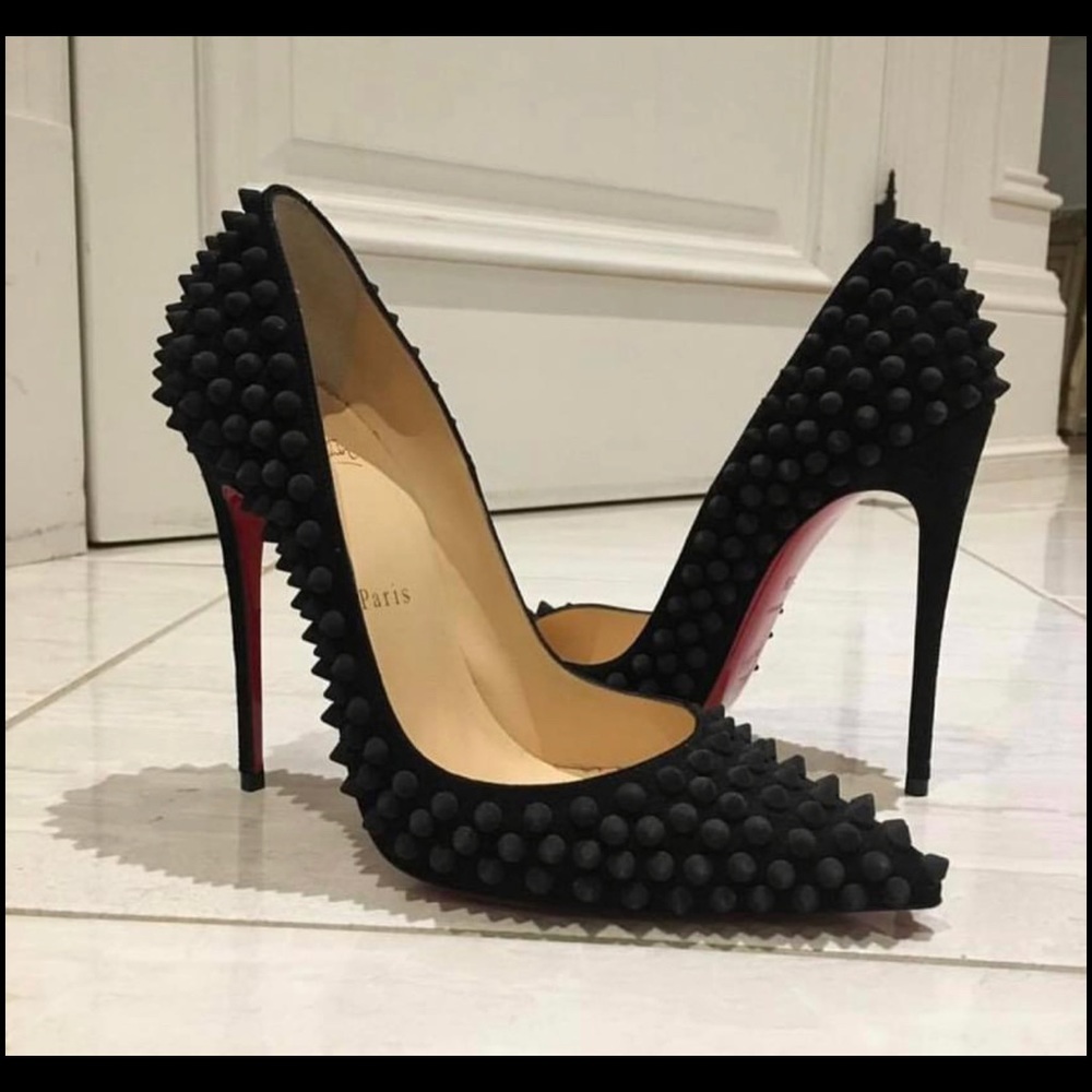 Christian Louboutin spike pumps